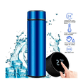 thumbnail image 1 of Termo digital Azul Metalico con aislamiento inteligente para bebidas calientes o frias acero inoxidable Computenga Termo Digital Inteligente, 1 of 3