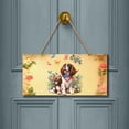 thumbnail image 2 of English Springer Spaniel Celebrates Spring and Enjoys a Happy Easter Landscape Wood Sign Springers Dog Lover Gifts Hanging Wall Home Decor - 02001, 2 of 5