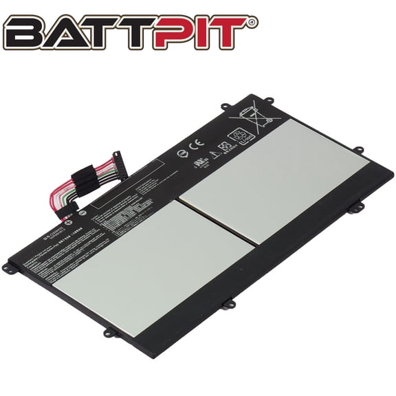 BattPit: Laptop Battery Replacement for Asus C100PA C 3J, Chromebook Flip C100PA, 0B2000-0155000, C12N1432 (3.8V 8157mAh 31Wh)