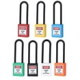 thumbnail image 4 of Candado industrial Simple Safe Door Door Hardware Professional Lockout Conjuntos Multifuncionales Inicio Cerraduras para empresas Industrias Blanco 5 piezas Yuarrent TO001359-06B, 4 of 6