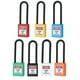 thumbnail image 4 of Candado industrial Simple Safe Door Door Hardware Lockout Professional Sets Multifuncionales Cerraduras de hogar para empresas industrias azules 5 piezas Yuarrent TO001359-03B, 4 of 6