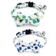 thumbnail image 1 of Paquete de 2 collares para gatos separables con pajarita, collares para gatos con hebilla de seguridad y campana, collares con estampado de verano, 1 of 5