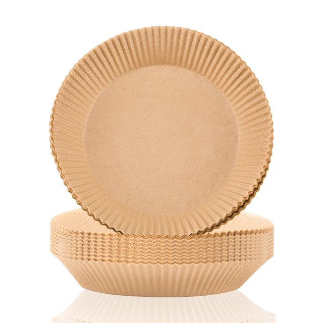 Matsuzay Revestimientos de papel para freidora de aire de 50 piezas, antiadherentes, a prueba de grasa, hojas para galletas, alfombrillas, accesorios de Type3 NO3 Matsuzay HA012689-02