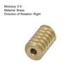thumbnail image 3 of Unique Bargains Gear Shaft Brass 0.5 Modulus 1.98mm Hole Diameter Drive Gear Box, 3 of 5
