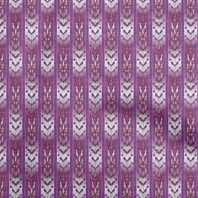 oneOone Rayon Magenta Fabric Abstract Craft Projects Decor Fabric Printed By The Yard 56 Inch Wide