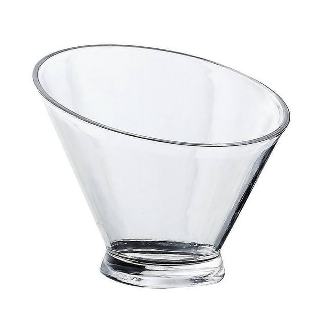 Transparent Salad Bowl Liquid-Resistant Acrylic Dessert Bowls for Kitchen Use