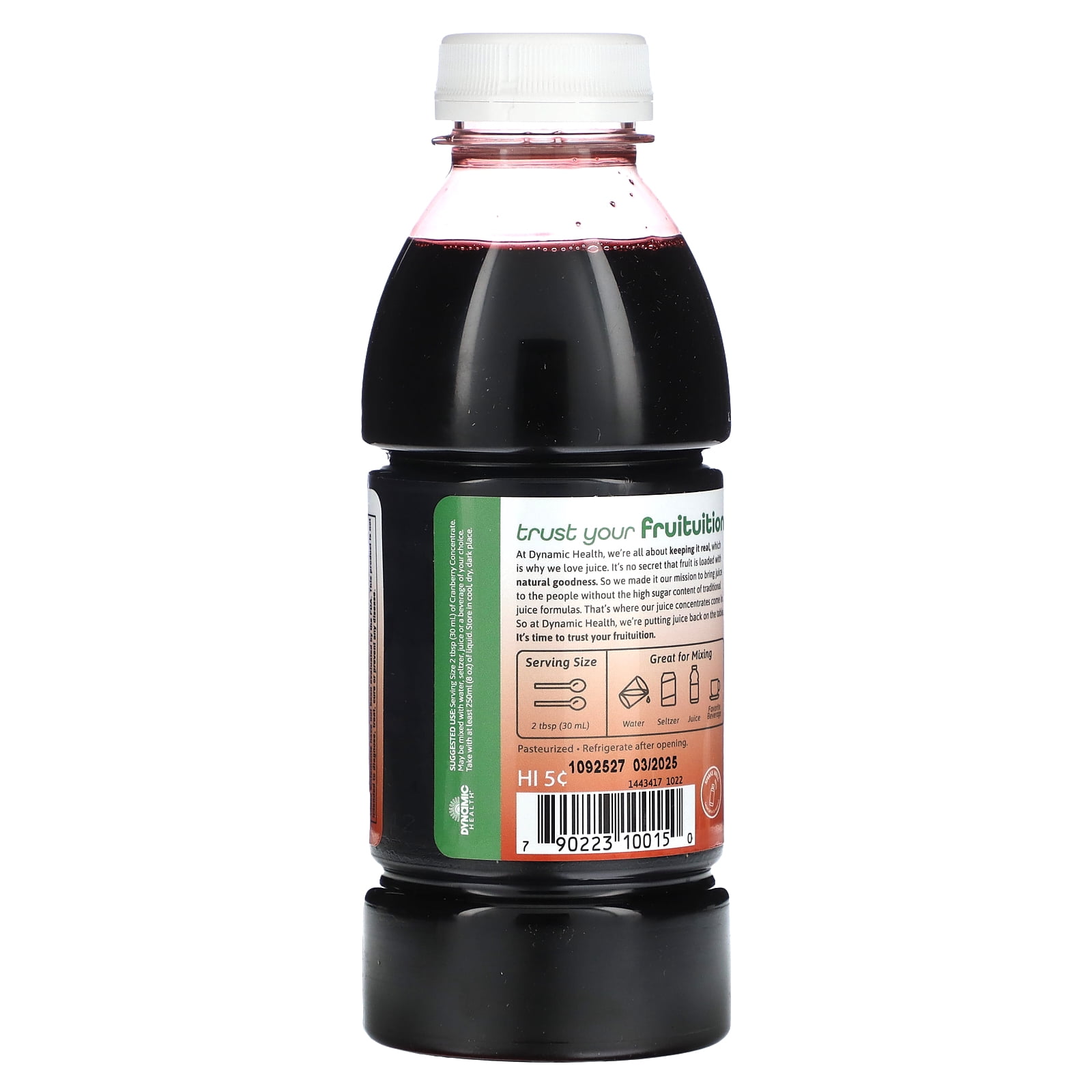 Dynamic Health Cranberry Juice Concentrate, 16 oz