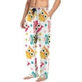 thumbnail image 5 of FREEAMG Owl Cotton Pajama Pant for Men, Super Soft Lightweight Lounge Pajama Bottoms Drawstring Sleepwear Pant with 2 Pockets, 5 of 7
