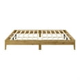 thumbnail image 5 of CorLiving Aiko Light Brown Engineered Wood King Platform Bed Frame, 5 of 10