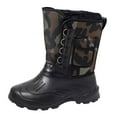 thumbnail image 2 of Oyedens Mens Snow Boot Insulated Plush Lined Waterproof Shell Mid Calf Winter Snow Boot for Men, 2 of 6