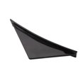 thumbnail image 4 of Car rear bumper shark fin triangle spoiler universal black arc style, 4 of 7