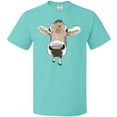 thumbnail image 3 of Inktastic Funny Cow Close Up T-Shirt, 3 of 5