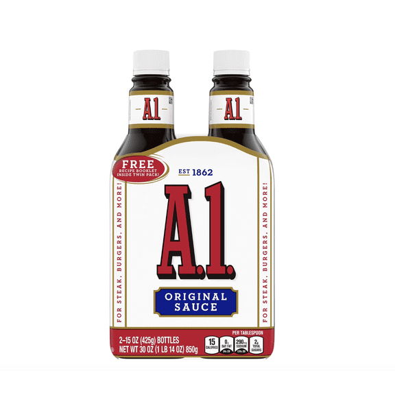A.1. Original Steak Sauce, 15 oz., 2 pk.