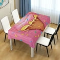 thumbnail image 7 of Ice Cream Rectangle Tablecloth Waterproof Polyester Table Clothative Stain Resistant & Wrinkle Resistant Washable Table Cover for Dining Table/Party/Camping 60x120 Inch Decor Gift, 7 of 7