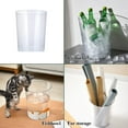 thumbnail image 4 of Deeceymbur Garbage Cans Transparent Acrylic Living Room Trash Can with Wake Up Feature for Kitchen Bathroom Suitable for Household Office Clear-S, 4 of 6