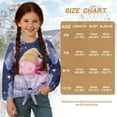 thumbnail image 7 of Xoenoiee Axolotl Cloud Star Print Kids Long Sleeve Tee Shirts Girls Casual Kids Crewneck Tops Tie Knot Front Tops Pullover Fall Clothes Active T-Shirts, 9-10 Year, 7 of 7
