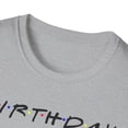 thumbnail image 4 of Birthday Squad, Gildan Unisex Softstyle T-Shirt, Graphic Tee, S-3XL, 4 of 5