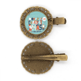 thumbnail image 1 of Merry mas Arbre Renne Modèle Épingle à Cheveux Coiffure Broche Cheveux Clip Barrette, 1 of 3