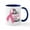 White/Navy Inside, variant on CafePress - My Wife's Battle Is My Battle - 11 oz Ceramic Mug - Novelty Coffee Tea Cup