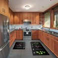 thumbnail image 5 of Kitchen Mat Set of 2 Non Slip Thick Kitchen Rugs and Mats for Floor Comfort Standing Mats for Kitchen, Sink, Office, Laundry, Black, 17"x47"+17"x28", 5 of 6
