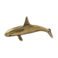thumbnail image 4 of Escultura de delfín de latón, decoración del hogar, regalo de cumpleaños, artesanías creativas, figura de animal marino de cobre, mini para cafetería,, 4 of 8