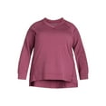 thumbnail image 5 of Terra & Sky Women's Plus Size Sweatshirt with Long Sleeves, Sizes 0X-4X, 5 of 5