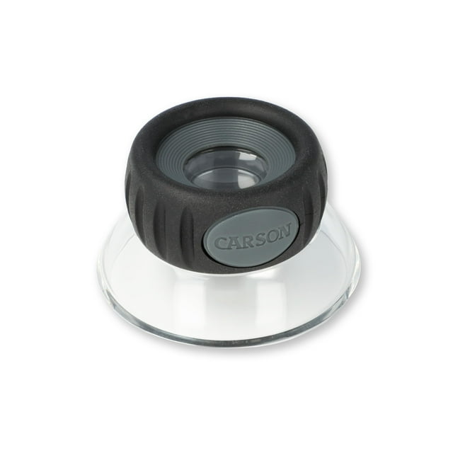 Lupa Carson LumiLoupe Plus Power Stand de 17,5 aumentos