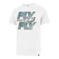 thumbnail image 2 of Men's '47 White Philadelphia Eagles Fly Regional Franklin T-Shirt, 2 of 3