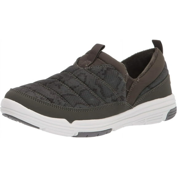Ryka Women's Adel Walking Sneaker Alpine Green Quilted Nylon 5M