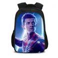 thumbnail image 3 of Figura de anime de Marvel Universos paralelos Spiderman Miles Morales Gwen Stacy Mochila para estudiantes para niños Mochila escolar Regalos de cumpleaños, 3 of 5
