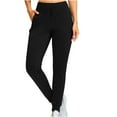 thumbnail image 7 of RQYYD Women's Fleece Lined Joggers High Waisted Water Resistant Thermal Winter Sweatpants Running Hiking Pockets, 7 of 7