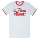 thumbnail image 1 of Toy Story - Camiseta Pizza Planet Ringer Hombres (Blanco, Rojo), 1 of 4
