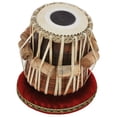 thumbnail image 6 of Tabla Drum Set~2.5 Kg Black Painted Designer Bayan~Wooden Dayan, 6 of 6