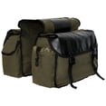thumbnail image 1 of Advancent Bolsas impermeables para alforjas dobles para bicicletas Compartimentos grandes para bicicletas Ciclismo Ejercito verde, 1 of 1
