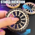 thumbnail image 3 of CYFW Fidget Spinner,Wheel Chain Fidget Toys Adults,EDC Adhd Tool Metal Fidget Spinners,Office Stress Relief Fidget for Adults,Black, 3 of 7
