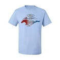 thumbnail image 2 of Wild Bobby, Classic Ford Mustang Car Logo, Cars and Trucks, Men's Graphic T-Shirt, Light Blue, Medium, 2 of 3