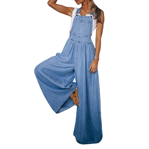 Women Denim Jumpsuit