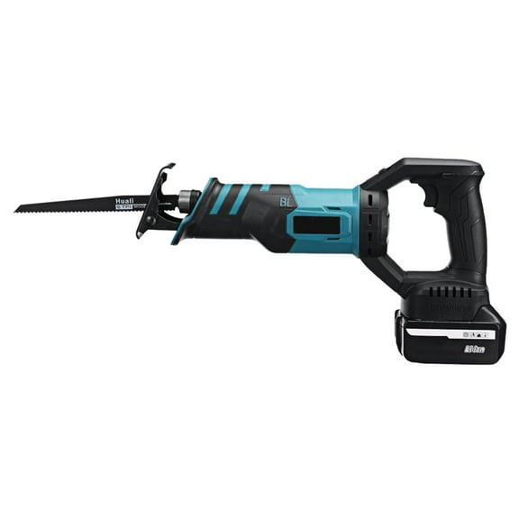 With 15000mAh Battery 2800W Cordless Reciprocating Saw Brushless Electric Saw Metal Wood Cutting Tools For 18V Battery ,Efficient Cutting