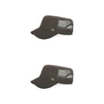 thumbnail image 1 of Minnieouse Sombreros para el sol al aire libre ajustables Gorra de béisbol Sombrero de malla plana informal para hombres ejercito verde 2piezas Minnieouse CBP011055, 1 of 5