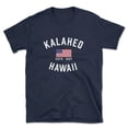 thumbnail image 1 of Kalaheo Hawaii Patriot Men's Cotton T-Shirt, 1 of 1