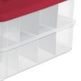 thumbnail image 3 of Sterilite 24 Compartment Stack & Carry Christmas Ornament Storage Box | 14276604, 3 of 7