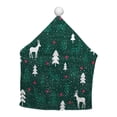 thumbnail image 2 of Funda Decorativa Navideña para Silla onlyliua Corta Respaldo Serie Santa Claus, 2 of 3