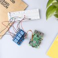 thumbnail image 2 of 4-Channel 5V Relay Module Board, Optocoupler Isolated Relay Interface Compatible with Arduino R3, Mega 2560, Raspberry Pi, ESP32 and DIY Automation Projects, 2 of 6