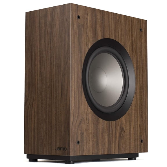 Jamo S 810 SUB 10" 150W 2-Channel Subwoofer, Walnut