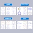 thumbnail image 6 of SIEYIO 360 Degree Circle Protractor Multi-functional Geometric Ruler for Architector, 6 of 19