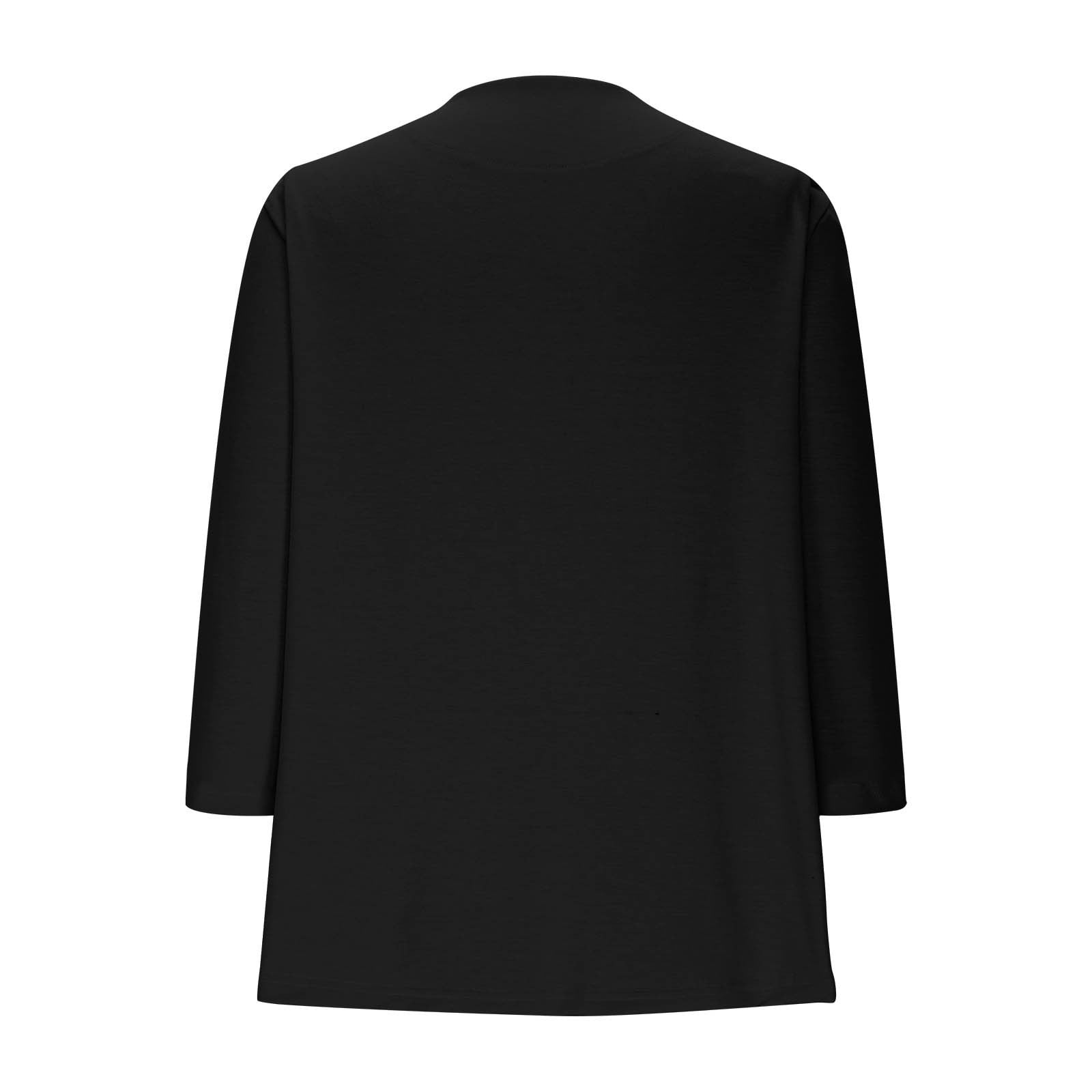 Fall Thin Cardigan for Women Solid Color Lightweight Long Sleeve Button Down Sweaters Shawl - image 5
