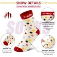 thumbnail image 5 of Lorrita Socks for Girls Funny 7 Days of the Week Cotton Kid Socks Crew Novelty Socks Girls Socks Gift Box, 5 of 6