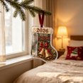 thumbnail image 4 of Christmas Sock Cash Gift Holder Ornament,Acrylic Christmas Money Holder Hanging Decorations,Funny Holiday Xmas Tree Hanging Decor, 4 of 6