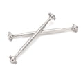 thumbnail image 1 of Stainless Steel Rear Dog Bone Drive Shaft, Pressure Resistance RC Rear Dog Bone Shockproof Durable  For Mini-T 2.0 For 1/18 RC Car, 1 of 8