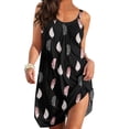 thumbnail image 3 of WILLBEST Vestidos Casuales Vestido de Playa Holgado con Dobladillo y Estampado de Dibujos Animados Lindo sin Mangas Sexy A La Moda para Mujer Chica, 3 of 3